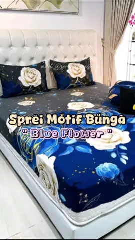 kalian gitu juga gak sih? #spreimotifbunga #spreiwarnabiru #spreidoublekaret #sprei160x200satuset #sprei180×200 