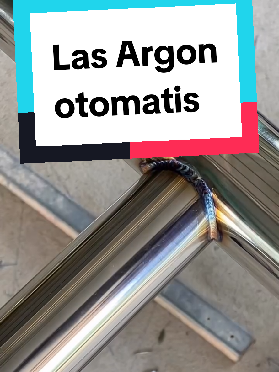 Mesin las Argon otomatis#reaim #stainless #bengkellas #tukanglasindonesia 