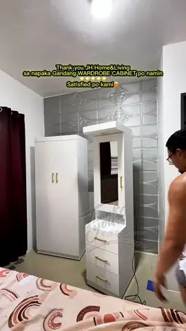 🌟🌟🌟🌟🌟 ACTUAL INSTALLATION OF WARDROBE CABINET👌 Are you looking for something similar like this❓ Order yours N-O-W‼️ follow us on our official fb page: JH Home&Living We accept CUSTOMIZE🔨👌✅ #thankyoulordforeverything 