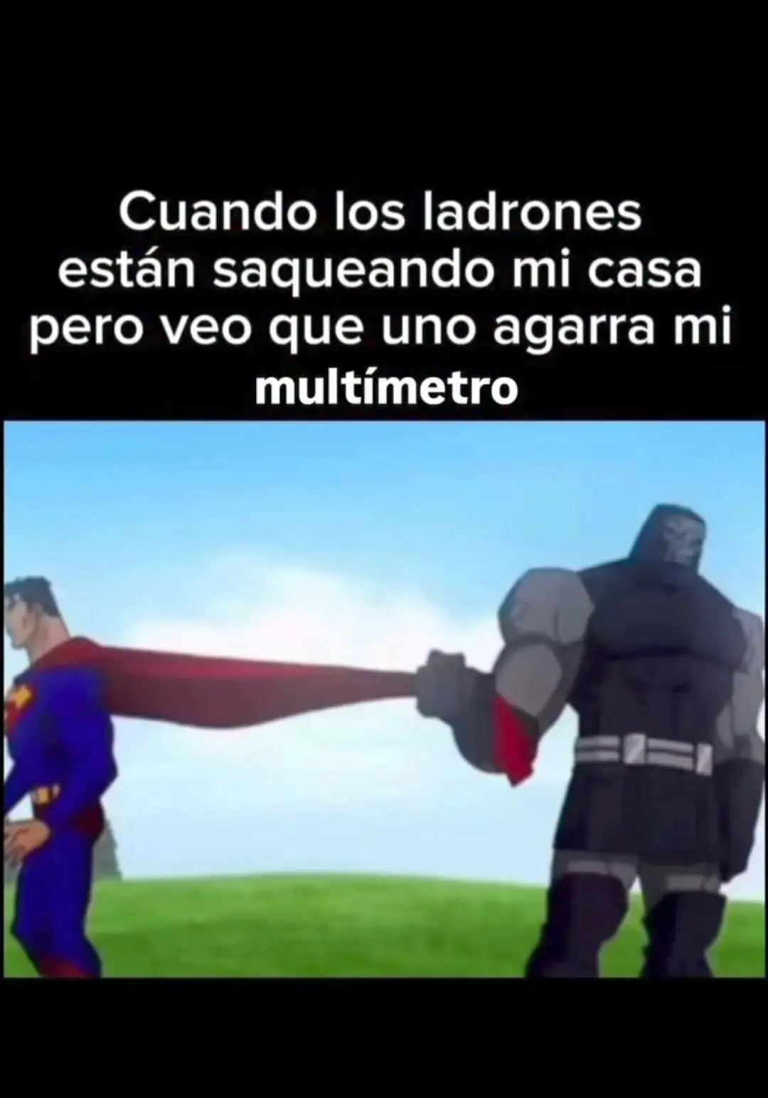 con el no #lectronica #multimetro 