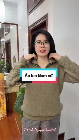 Áo len kéo khoá cổ trụ #nguyetviettel #tiktokshop #xuhuong #aolennam #thoitrangnam 