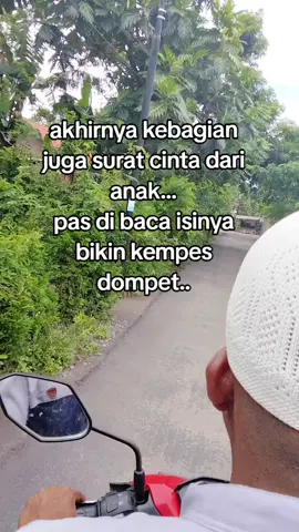 dapat surat cinta dari nak santri.