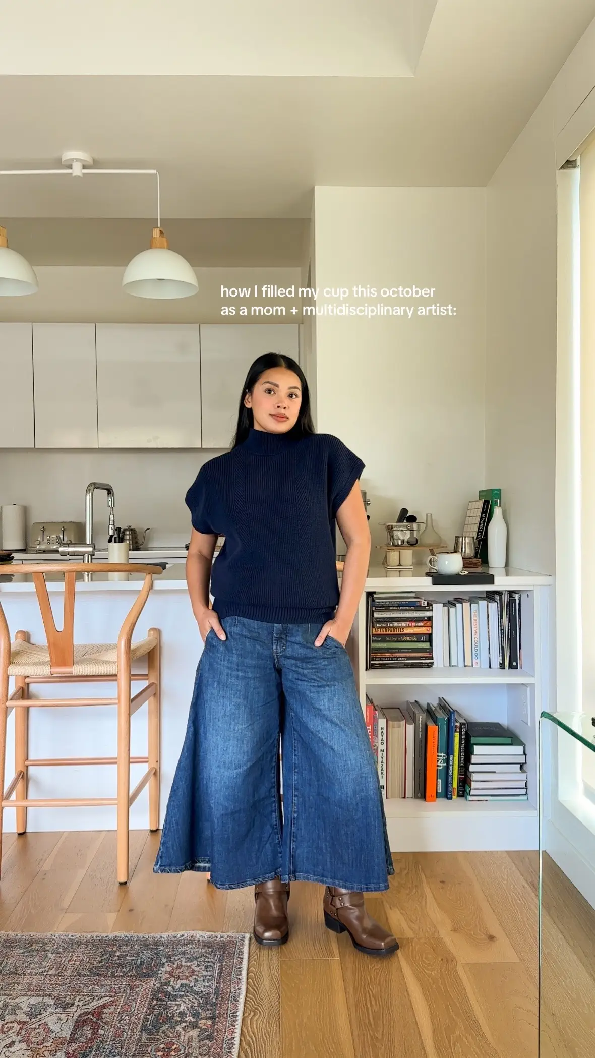 I got back into work this month, but am also learning how to enjoy my free time. I am in need of a better balance, but such is life. 🩷 something I am trying to unlearn is that my passions don’t always need to be monetized! it takes the fun out of making art. now that I have more time to create, I’m asking myself to slow down and truly appreciate the process. I hope you all had a lovely October. I feel like I took a small step back from creating content this month, but have lots of plans for November. ☺️ sending love to you all xo #momsover30 #fillyourcup #MomsofTikTok #motherhood #artmom 