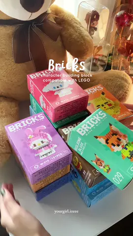 BRICKS Character building block compatible with Lego 👾✨ #bricks #brickslego #nanoblocks #buildingtoys #collectibles 