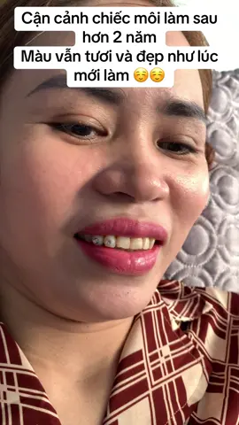 Sau 2 năm màu vẫn đẹp và tươi như này chị em thích không #PhunMôiĐẹp #SpaKiềuAnh #MôiHồngTựNhiên 