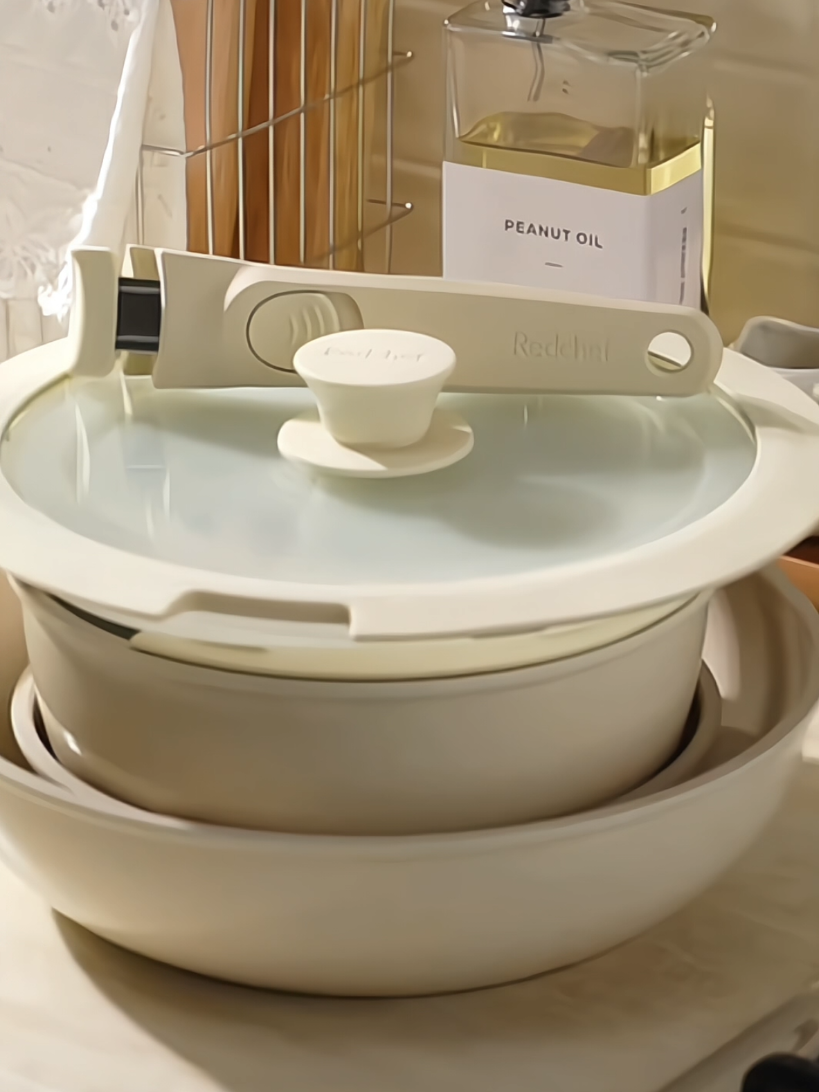 Redchef Bộ 5 Nồi Chảo Chống Dính Tay Cầm Tháo Rời Không Chứa PFAS PTFE PFOA Phù Hợp Mới Mọi Loại Bếp #xuhuongtiktok #xuhuong #giadungtienich866 #xuhuong2025🥰 #xuhuong 