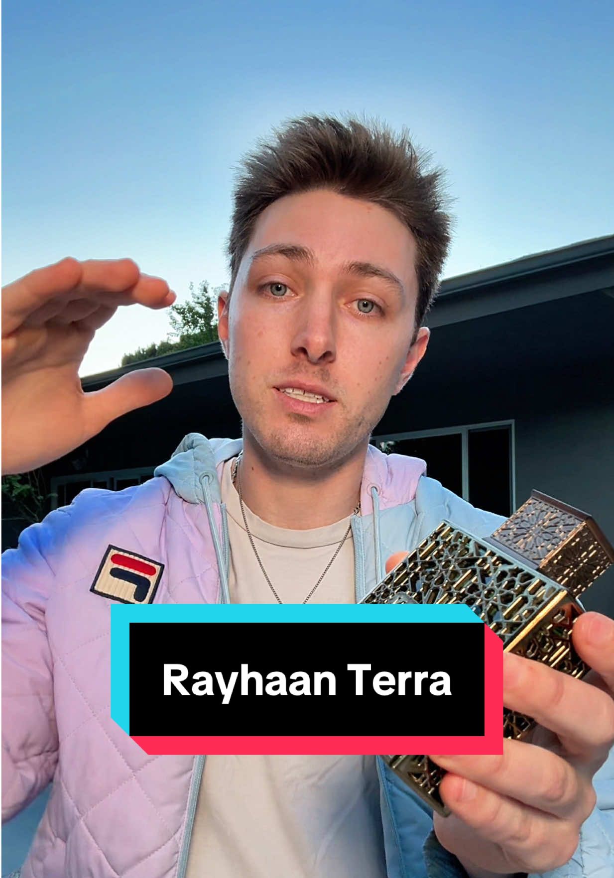 Rayhaan Terra is a fantastic new take on the popular Outlands fragrance with a unique, complex, masculine, but gourmand feel! #fragrancetok #cologne #rayhaan #menscologne #rayhaanterra 