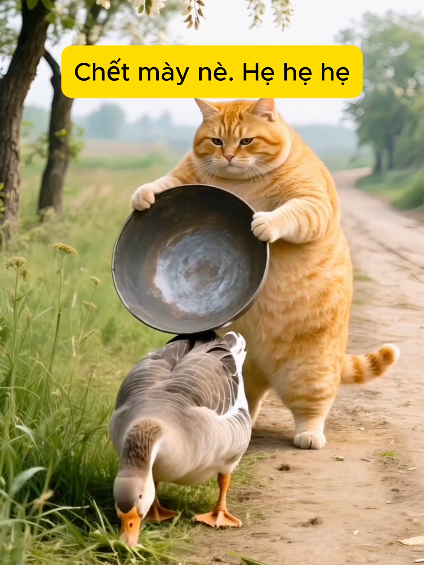 Mèo Béo đi trộm vịt và cái kết #mèobéo #meow