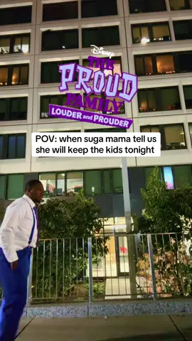 “TRUDYYYY, we are kid free” ❤️😎😂 #Fyp #TheProudFamily #happyhalloween #Viral #sugamama