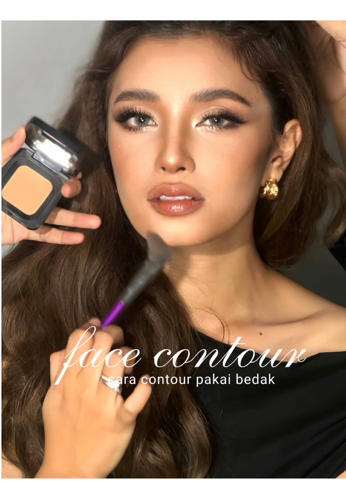 Cara set up makeup biar wajah client tetep berdimensiiii 👀 @makeoverid