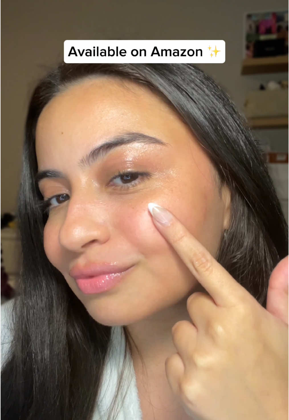 do my makeup with me with just one product 🍓 #frudia #colorbalm #lipandcheek @frudia.official 