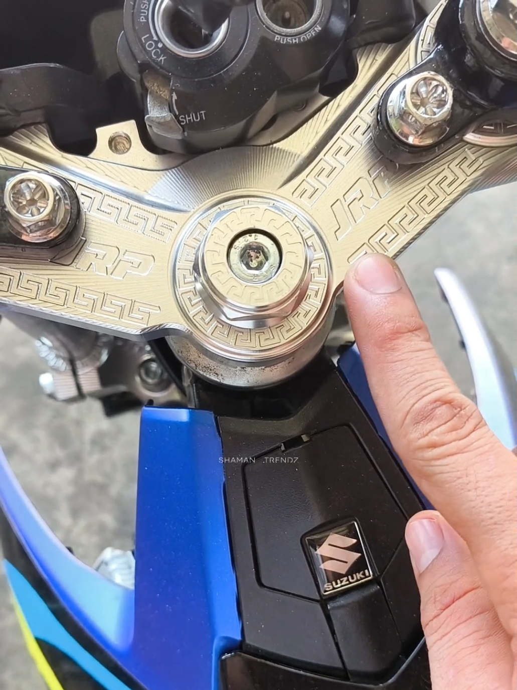 New🔥#JRP Versace T-POST Raider 150 carb/fi 💯✅ #thailand🇹🇭 #cnctpost #motorshow #streetbikeconcept 