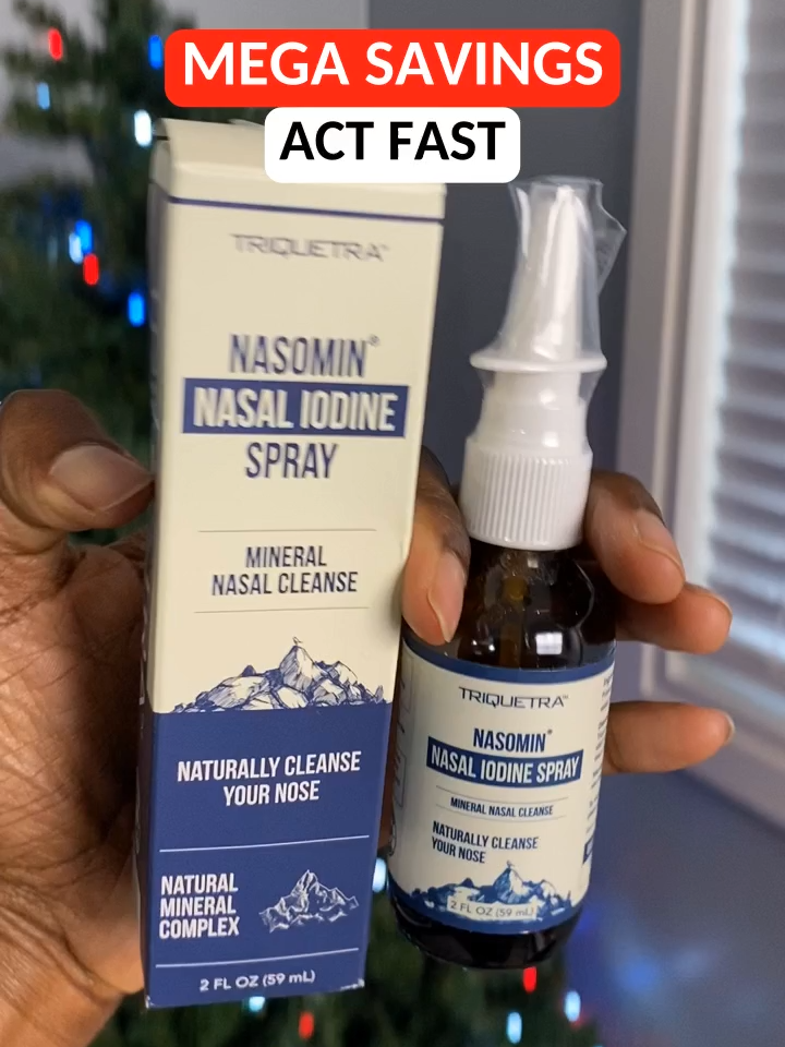 #nasominnasalspray #mineralnasalcleanse Low stock alert - this TikTok Shop find won’t last. #TikTokShopCreatorPicks #TikTokShopBlackFriday #TikTokShopCyberMonday #fallfestival Made for men and women 18 to 35 to 45, 45 to 55, and 55+ who are tired of products that don’t work. *Disclaimer: Prices, sales, coupons, discounts are accurate at the time this video is posted and may vary afterwards as the Seller and TikTok may regularly change their limited-time promotions. Check the product page for the most current price. Free shipping, sale prices, and TikTok coupons may vary by account. Whatever items and quantities are in your cart at checkout is exactly what you will receive.