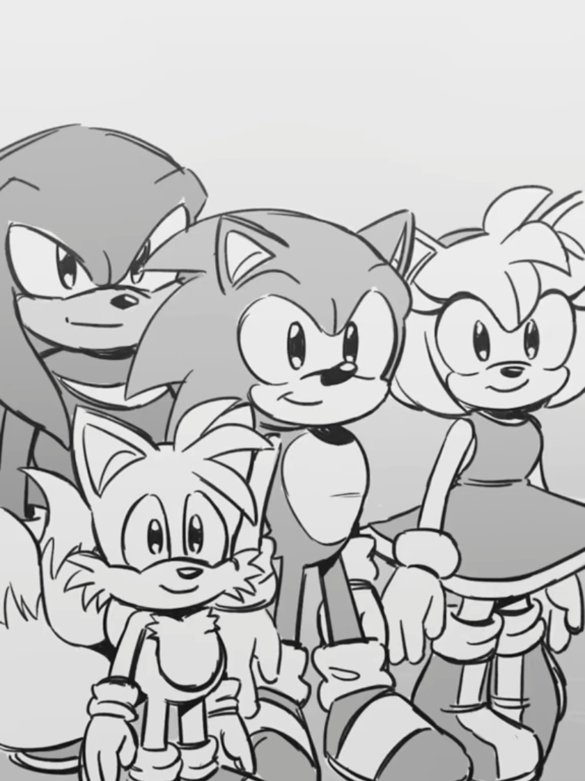 Shadow's marketing as of late has really made me question if they are making him part of the core 5... 🤔 #sonic #shadow #animatic #teamdark #teamsonic