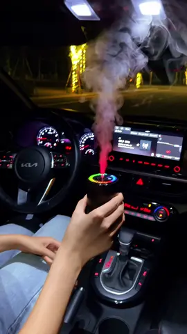 Xông Tinh Dầu Nước Hoa Tạo Độ Ẩm Oto Đèn Led  #xongtinhdau #mayxongoto 