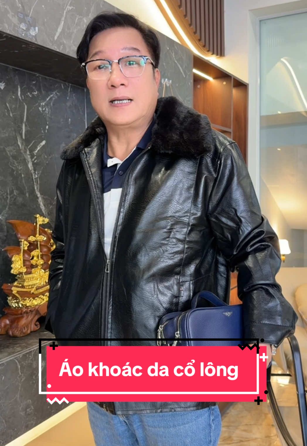 Thay bộ vest những ngày đông lạnh, vẫn rất lịch sự các bác nhé 🥰 #tikhub #xuhuong #thoitrangtrungnien #aokhoaclotlong #aokhoacnam 