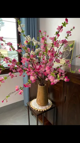 Hoa đào rừng thân kép lên bình cho cả nhà ngắm.#hoadao #hoaman #hoaluacaocap #tet #nhachaymoingay 