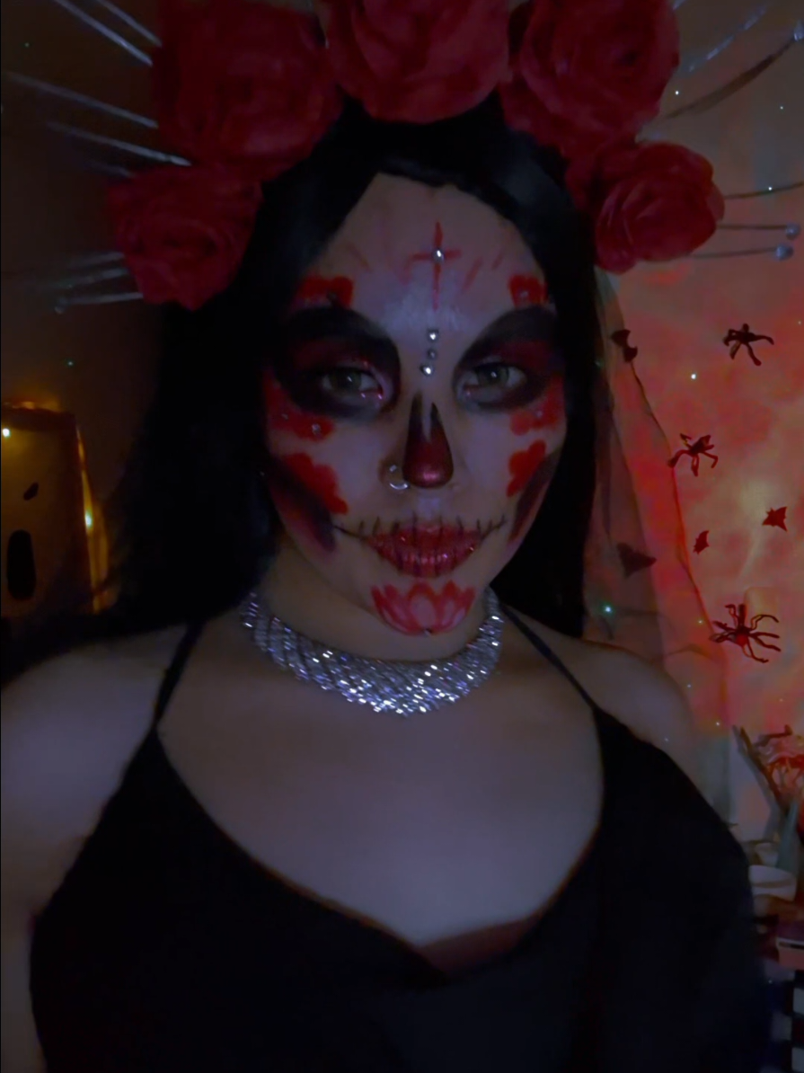 🖤 #diademuertosmexico #diademuertos #fyp #makeup #streamer 