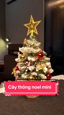 Cây thông noel mini, cây thông noel để bàn #hoangkhoireview #noel #caythongnoel 