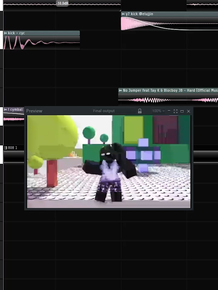normalize making songs in the worst bitrate #flstudio #producer #producertok #awfulproducer #roblox #tayk #deadair #jerk #remix