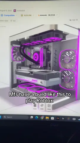 Talk about overkill #buildcores #gaming #pc #fyp #roblox 