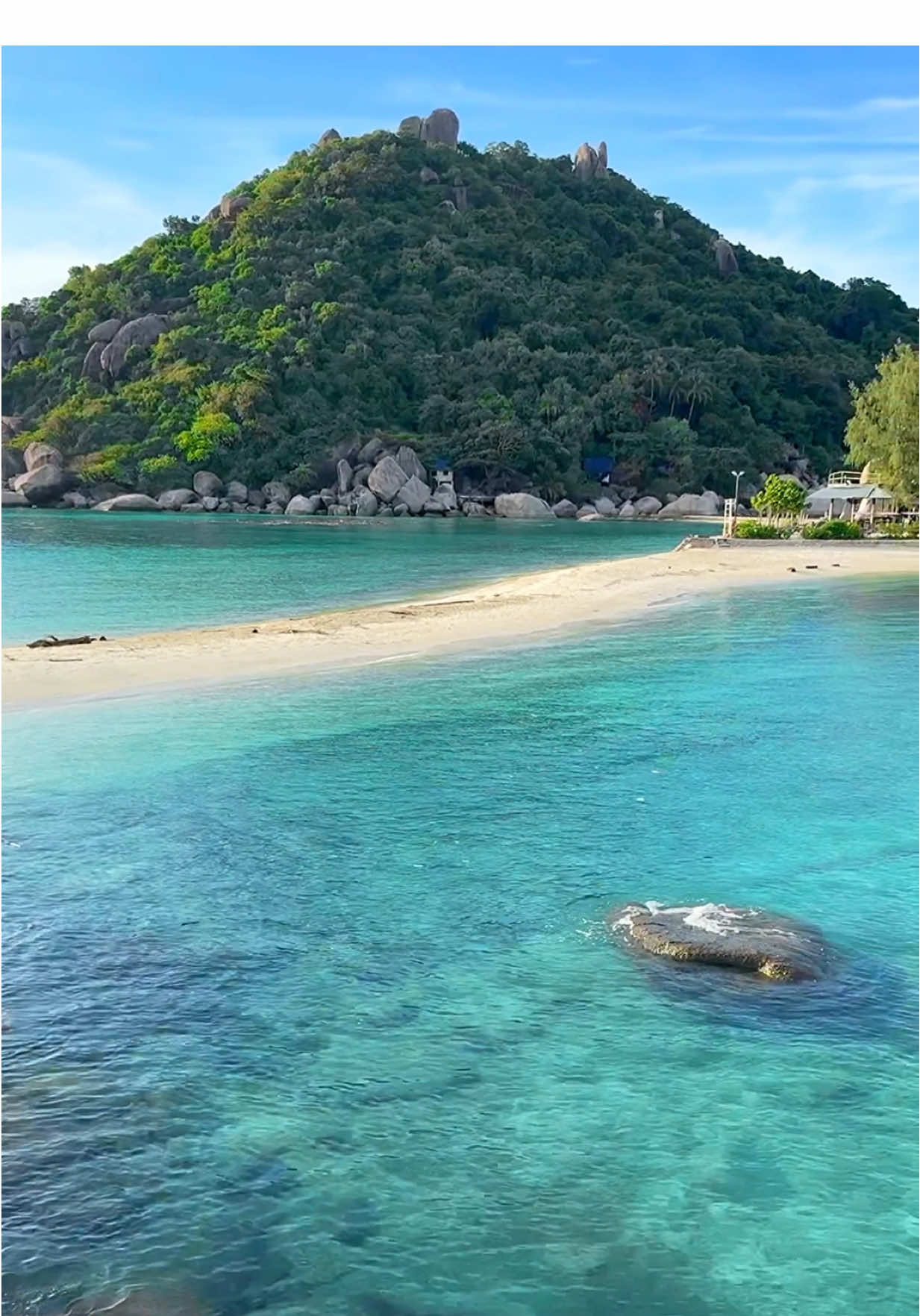 When paradise doesn’t need an audience 🏝️💦 📍Koh Nang Yuan - Koh Tao , Thailand 🇹🇭  . . #thailandtravel #beachvibes #islandlife #vacation #travel 