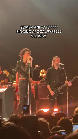 seeing apocalypse live this was lowkey everything #sombr #cas #casconcert #concerts #fypシ゚viral @sombr @dailysombr 