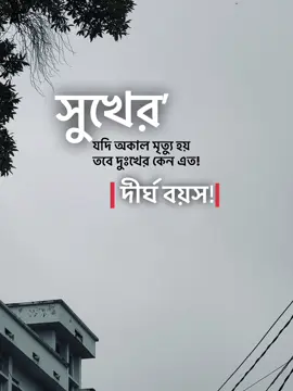 তবে দুঃখের কেন এত দীর্ঘ বয়স:)❤️‍🩹😅 . #galib_mirza_📓🖋️ #foryou #tiktok #caption #viral 