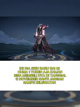 skin bai qi cuma 1 token aja#HonorofKings #HoK #HOKstudio #honorofkingsglobal #NationClash25 