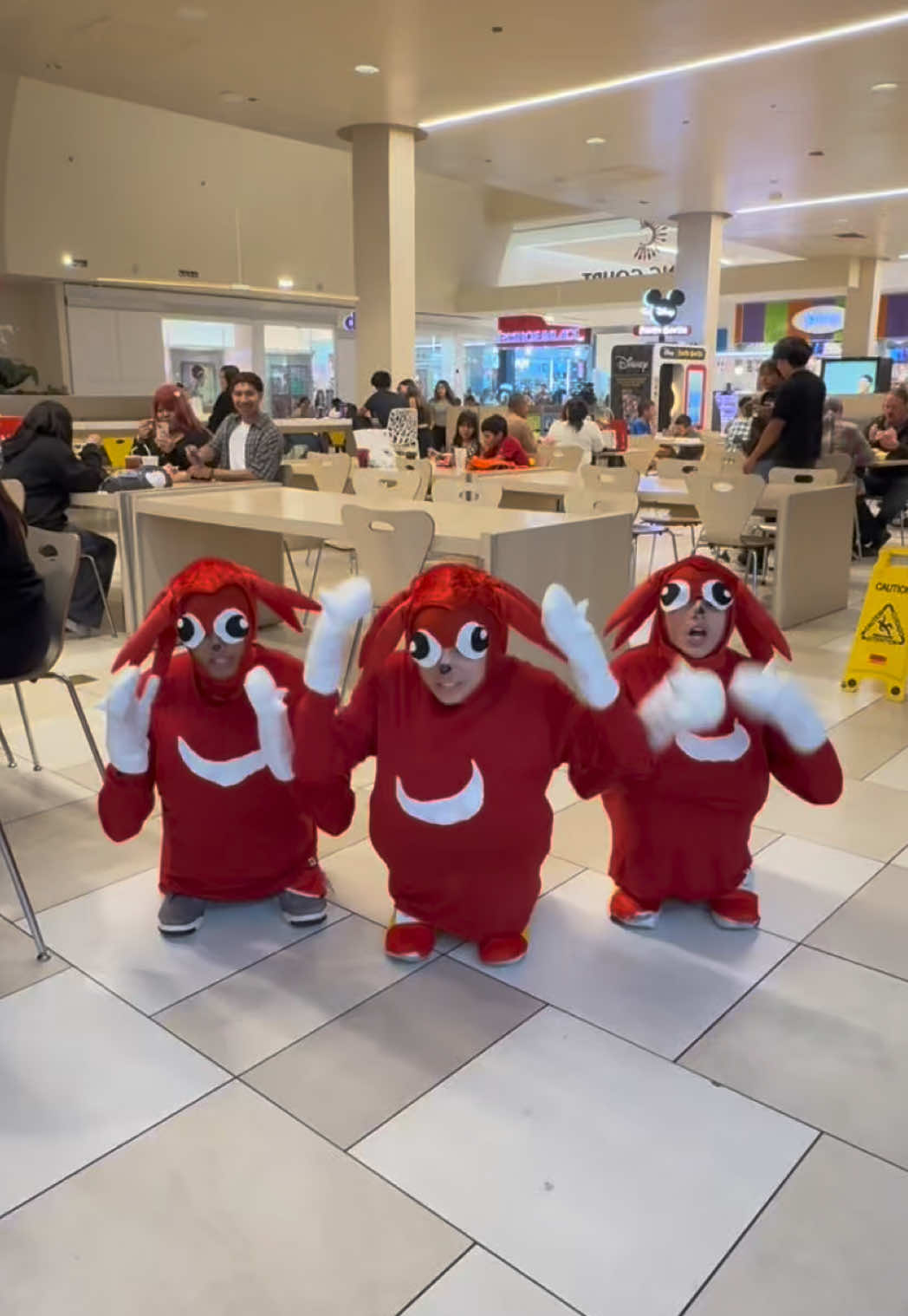 Do you know da wae? @jaredsjunk @brandonswart9965 as the bruddas @️conrad @Miless in the final clip #knuckles #prank #cosplay #nostalgia #meme Ugandan Knuckles will find the way do you know the way. Knuckles at Cerritos Mall 