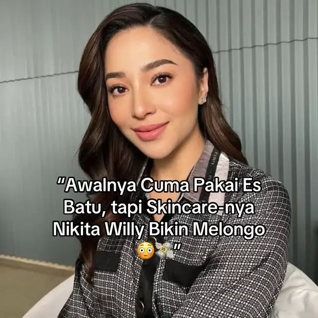 Rutinitas skincare nikita willy tidak bisa aku tiru, Yang ada bikin saldo kecekik😭 #nikitawilly #skincare #esbatu #dalba 