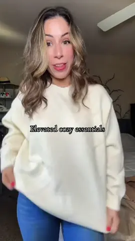 This heart sweater is the cutest cozy piece: Soft relaxed fit and looks adorable with jeans or leggings. If you love comfy sweaters… #sweaterweather #winterfashion  #cozyfashion   #tiktokshopblackfriday  #fashionfinds