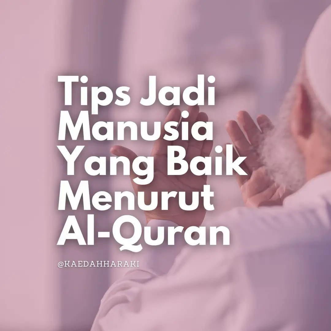 Nak jadi manusia baik tak susah, tapi kena mula dari hati.  Belajar maafkan orang, jaga lidah, bantu bila mampu, dan jangan pernah berhenti buat baik walau orang tak hargai. Sebab manusia mungkin lupa, tapi Allah tak pernah terlepas pandang. Jom jadi manusia baik, bukan sebab nak dipuji, tapi sebab nak disayangi oleh Ilahi. 🤍 #kaedahharaki #ustazmenari #mengaji #alquran #nasihat 