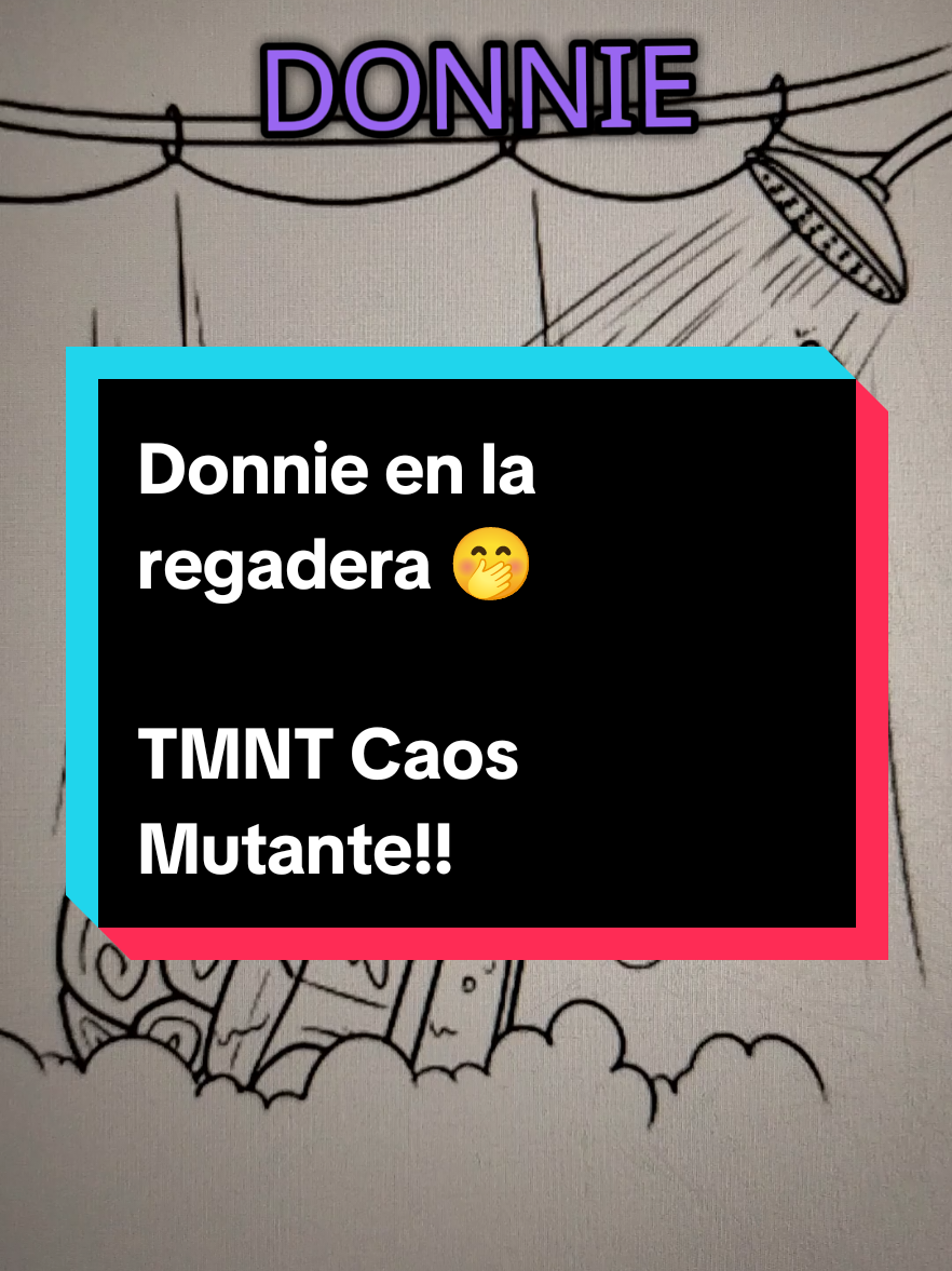 ¿Quién no se resiste a echarse a cantar a todo pulmón mientras se baña? 😂 Yo lo he hecho... #fyp #tortugasninja #tortugasninjacaosmutante #tmnt #tmntmutantmayhem 