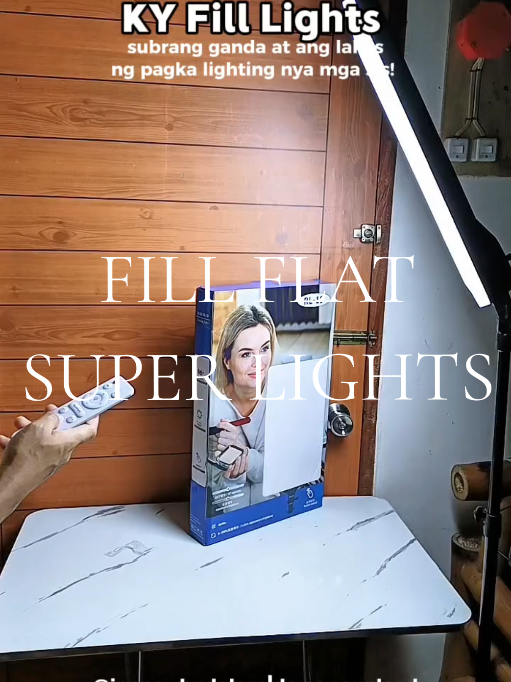 Super convenient gamitin no more sana all sa mga may good lightning🥹✨ #filllight #tiktokvideoviral  #tripodstand #superbrightlight #flatpanel 