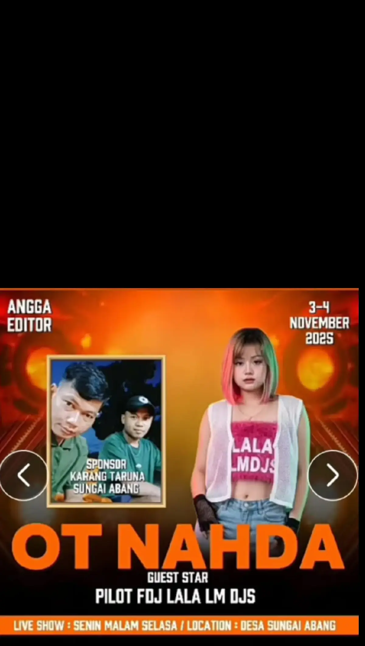 sungai abang SAROLANGUN JAMBI malam ini.  @dj.lala.lmdjs  #OT_NADHA MERAPAT #promomakanharian 