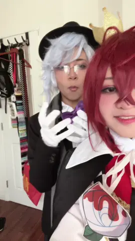 hallo my azul @sami / vicky i love azurido yaoi. we are their no1 fans #azulashengrottocosplay #riddleroseheartscosplay #azurido #twst #twistedwonderland 