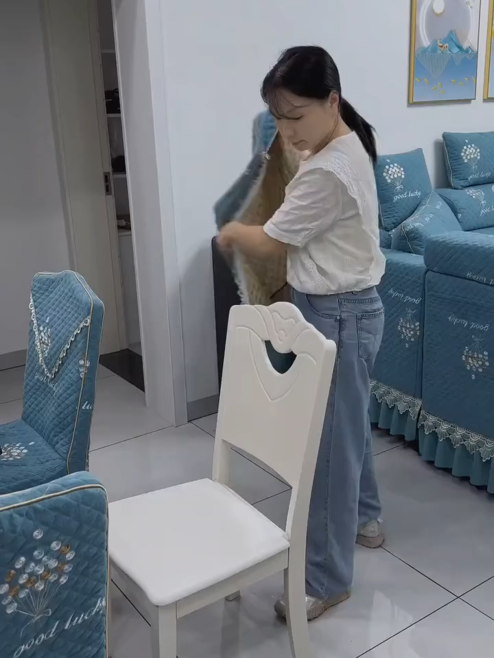 Áo vải bọc ghế