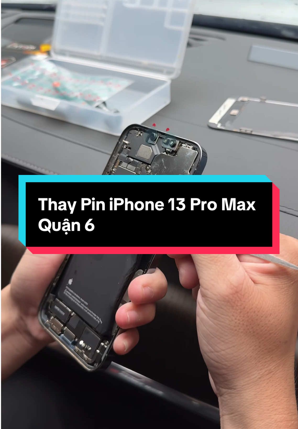 Gọi là có liền Thay Pin iPhone 13 Pro Max tận nhà #suachuadienthoai #dienthoainhanh #suachuaiphone #iphone13promax  #thaypiniphone 