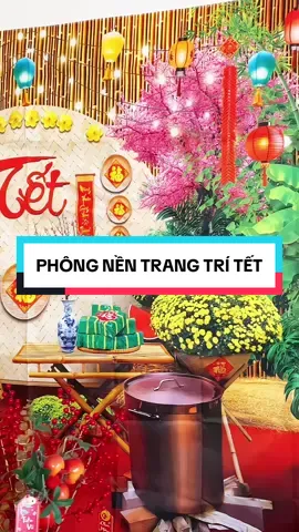 Vải bóng đẹp , cảnh rõ nét , còn được tặng móc treo và đèn nháy nữa ạ #tranhvaitrangtri #trangtritet #phongtrangtritet #tet2026 #chupanhtet 