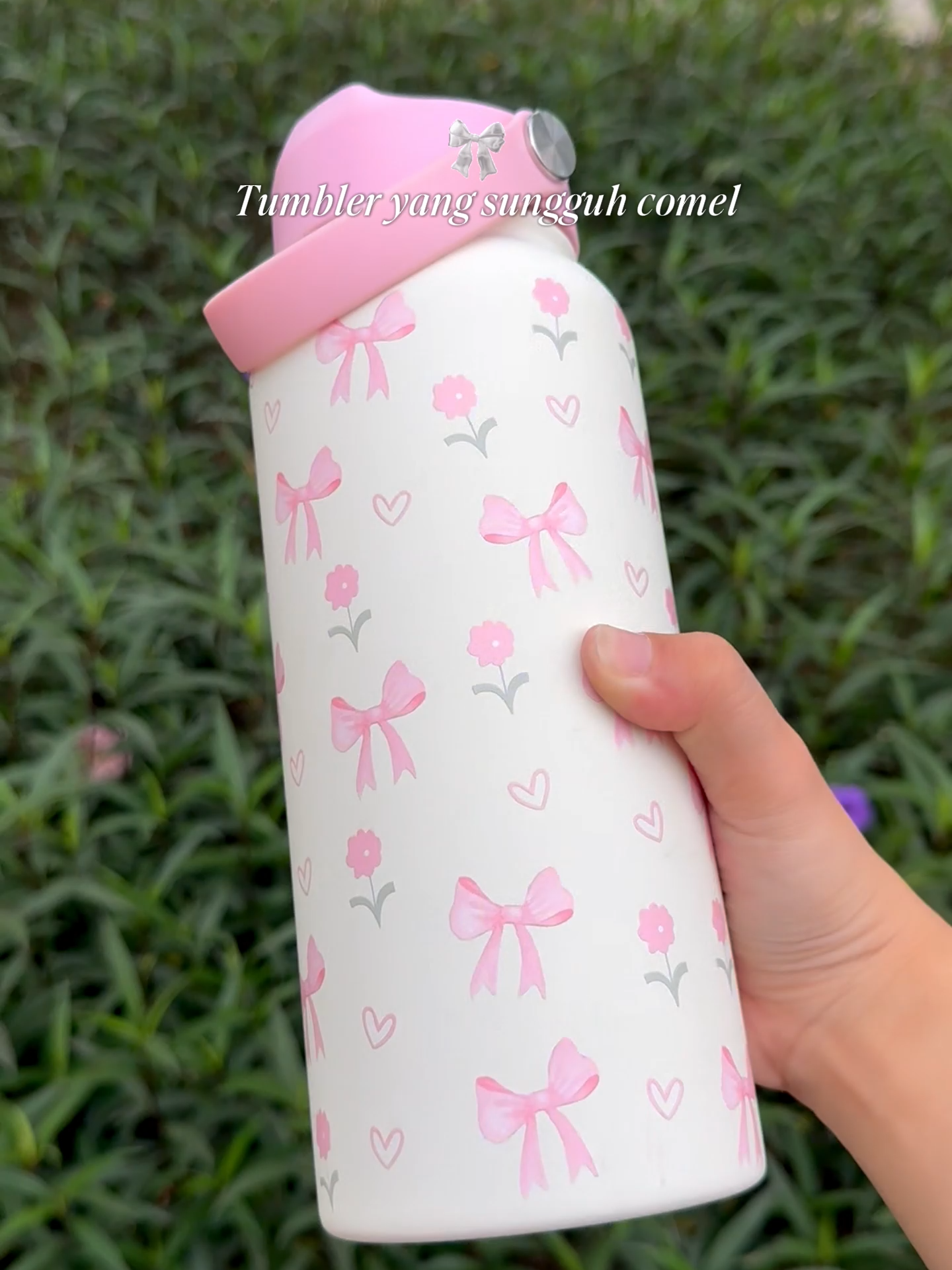 A near-perfect water bottle—both stylish and leak-proof #LJ103104 #modofotumbler #MODOFO #thermoscup #thermosbottle #RosetteTumbler #MODOFOthermoscup #tumbler #modofo #family