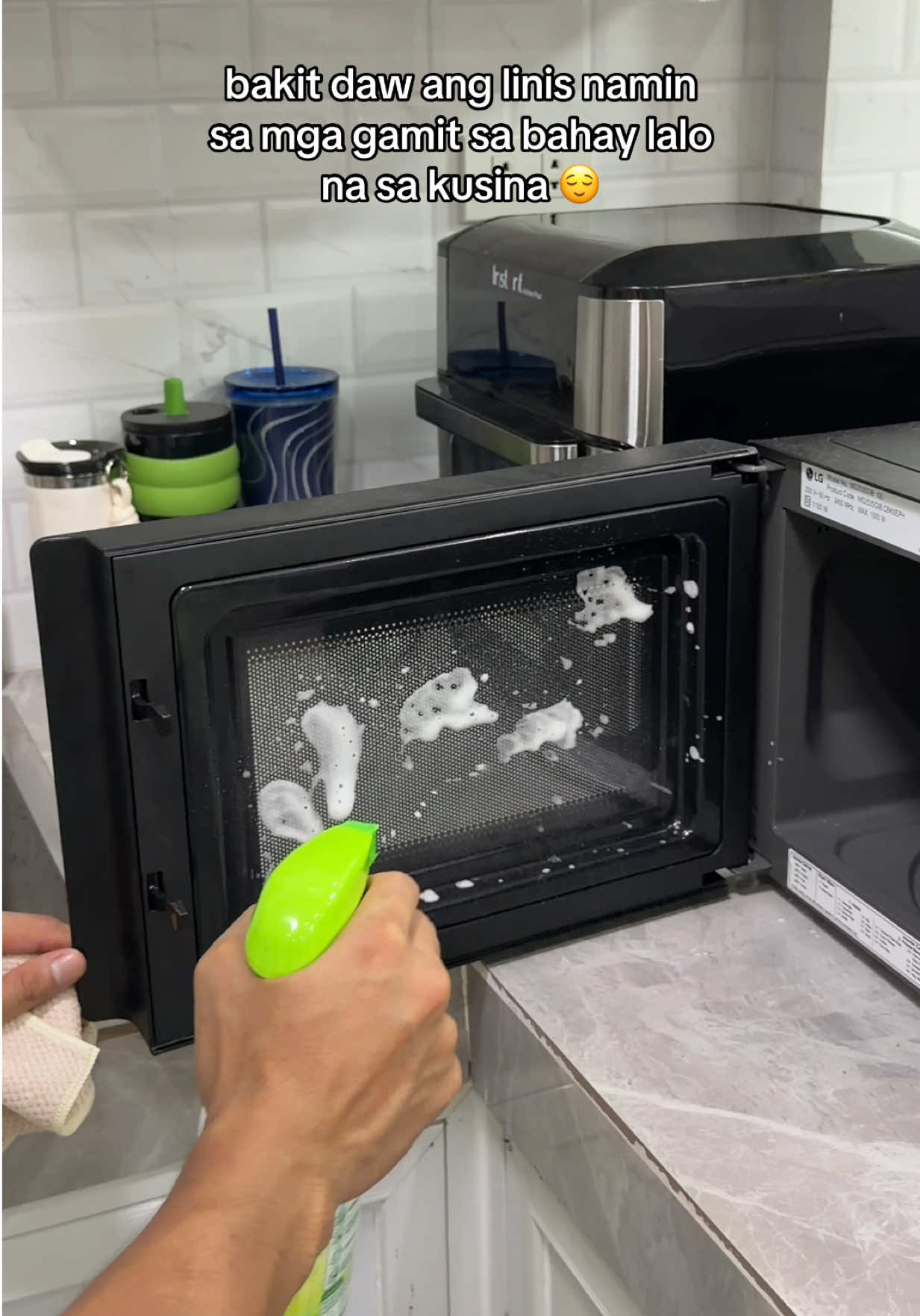 panlinis namin to sa appliances kasi food-grade at no need to rinse na #seaways #seawaysallpurposecleaner #multipurposecleaner #cleaningspray #cleaninghacks 