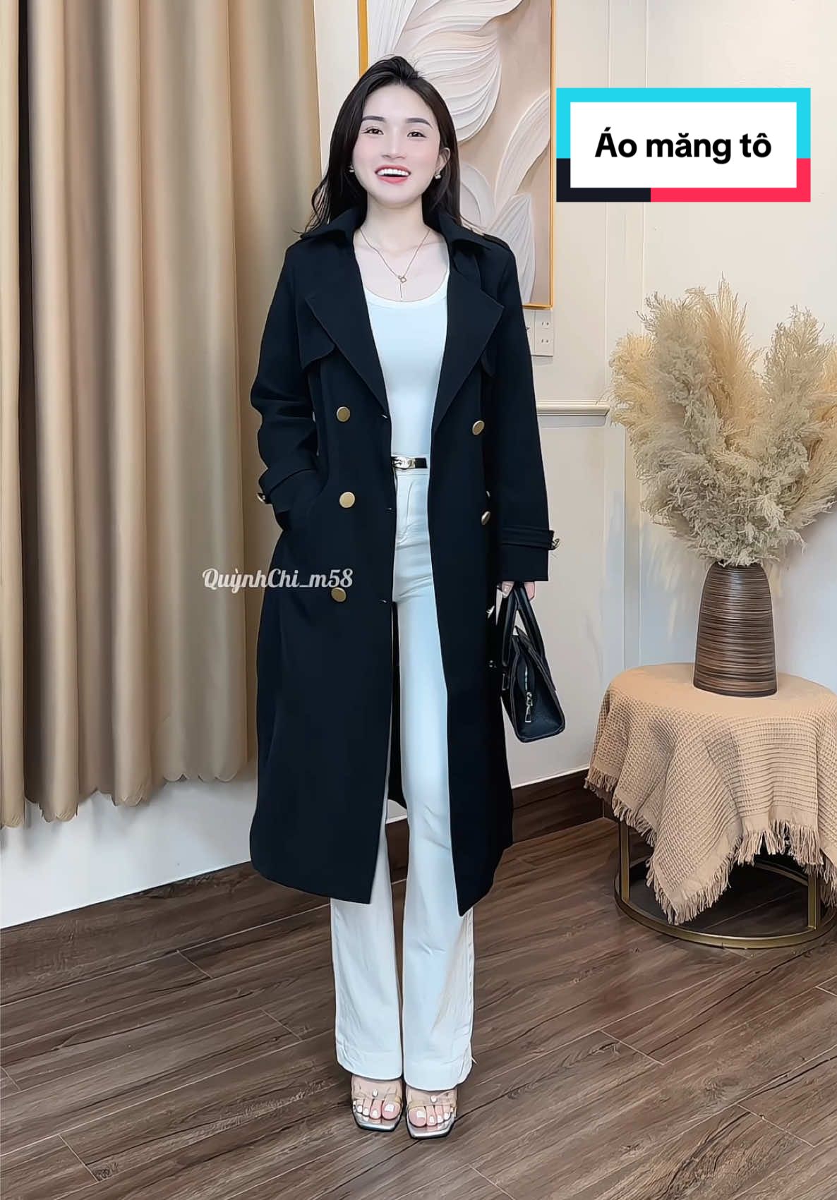 Áo măng tô dáng dài chất dày đẹp  ##aomangto ##aomangtodangdai ##aomangtohanquoc ##aomangtodep ##aomangtodai 