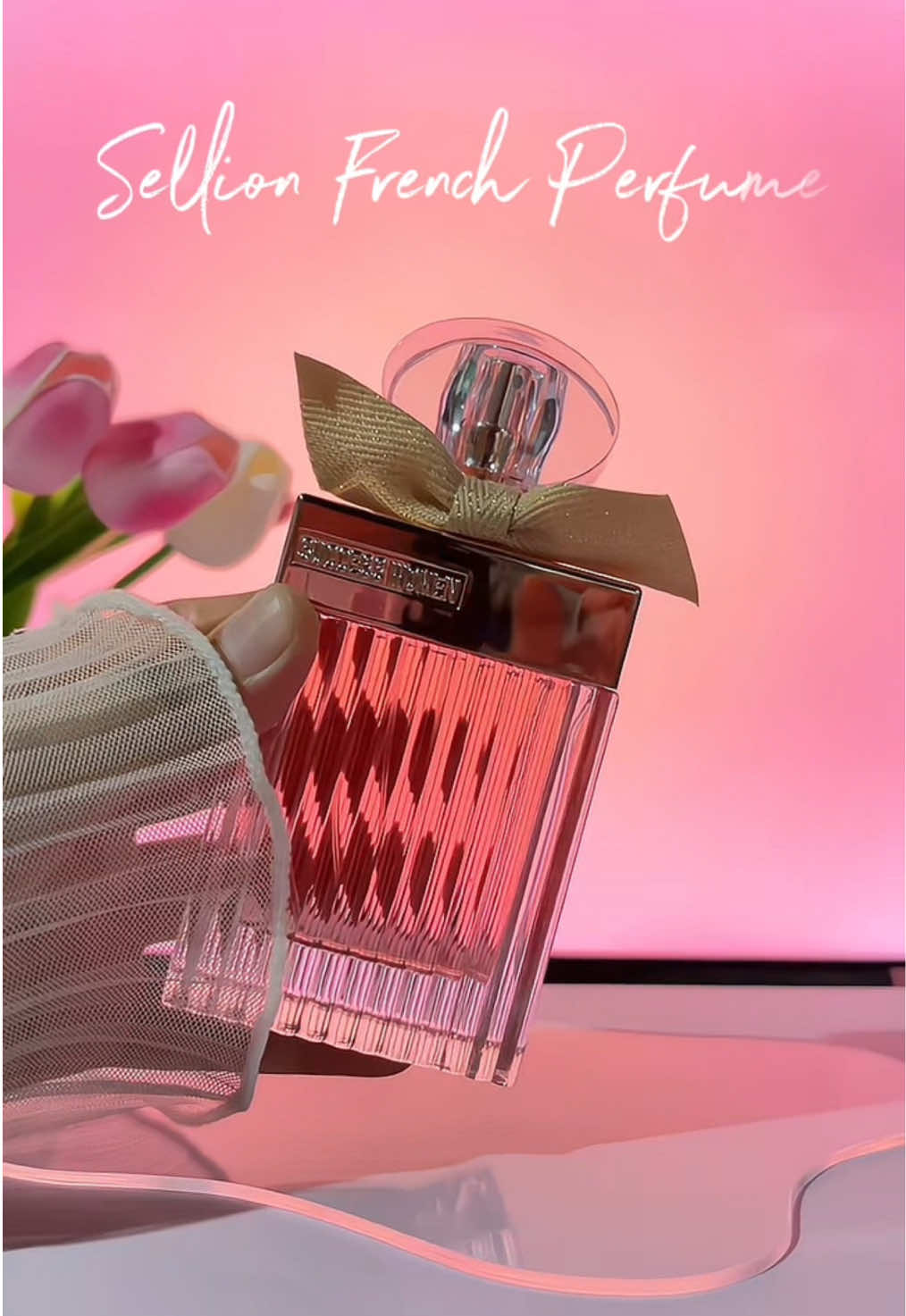 The bottle’s giving luxury, the scent’s giving main character. 💋✨ Fresh. Feminine. Sophisticated. #perfume #perfumes #sellionperfume #perfumerecommendations #fyp 