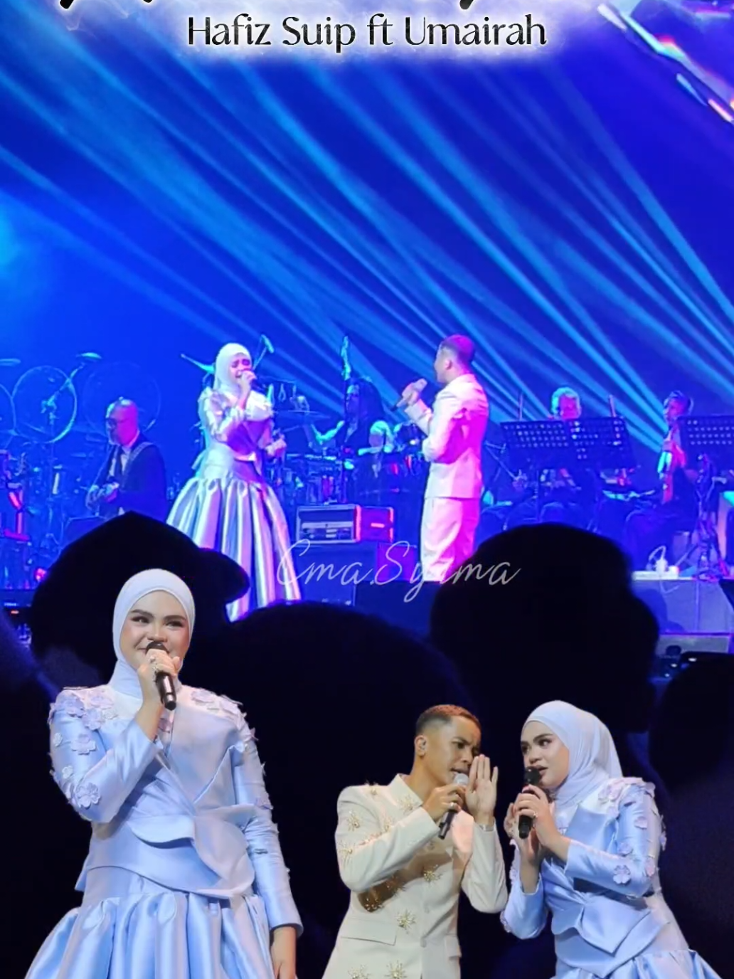 Muara Hati 🤍 by Hafiz Suip & Umairah 🫰🏻 @hafizsuip90 @umairahofficial_ 🪽 #DiSebalikAku #KonsertHafizSuip #1nov2025 #HafizSuipLiveInKL #UmaiUmaizingFC 