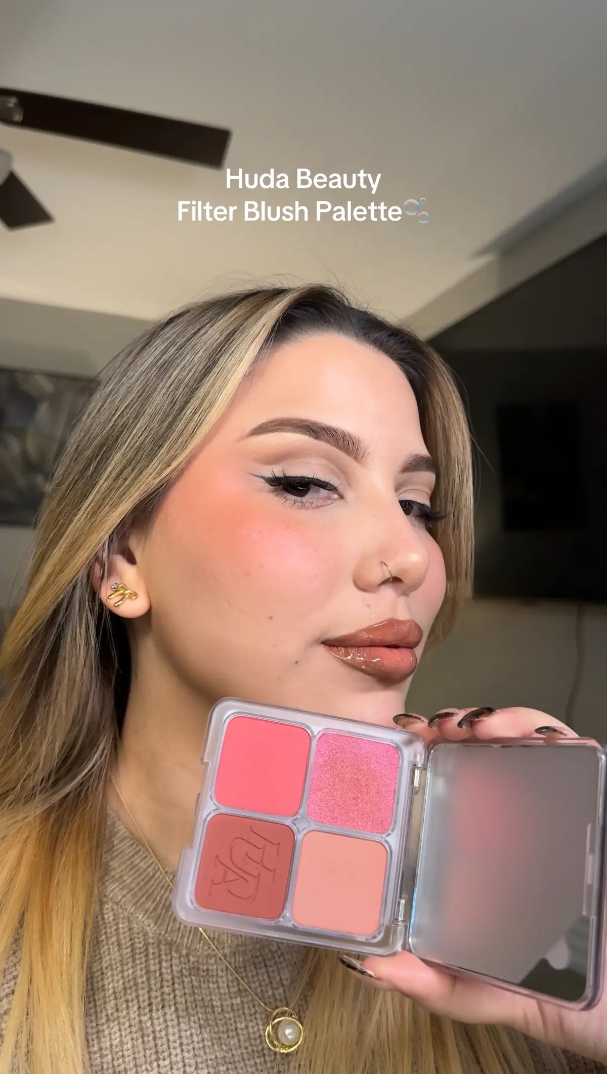 @Huda Beauty #hudabeauty #hudabeauties #blushpalette 