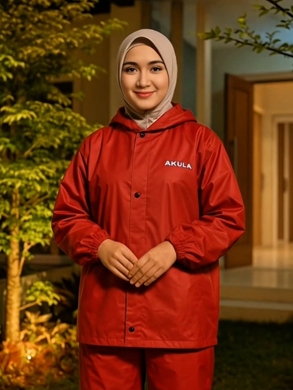 promo jas hujan setelan celana dewasa pria dan wanita anti rembes 