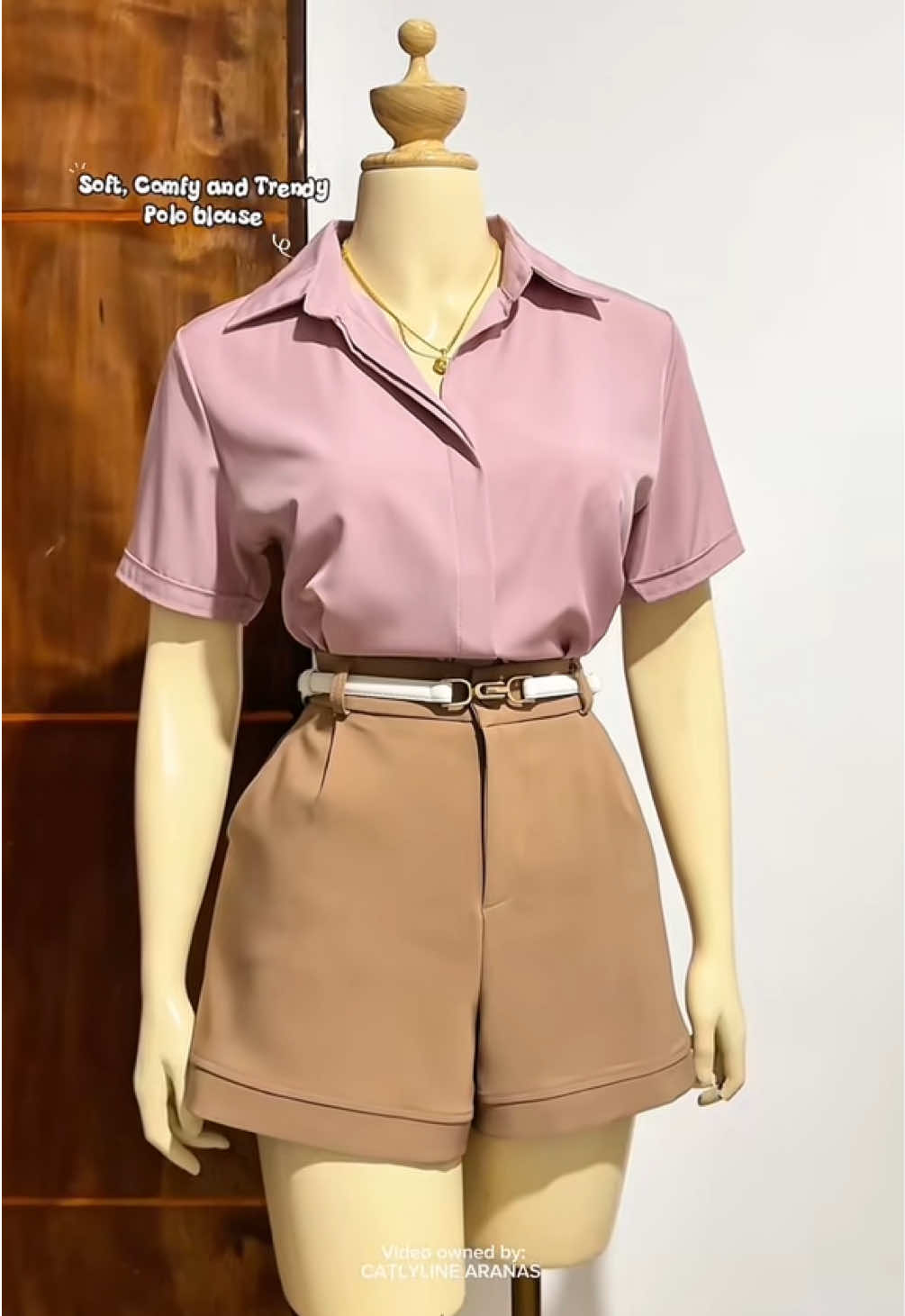 polo blouse for women #poloblouse #blouse #womenfashion #fyp #foryou 