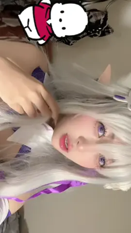 up lại vì thít 😤 #rezero #emilia 