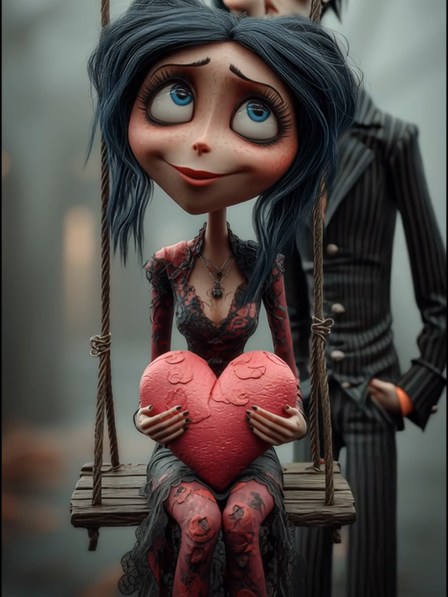 #fashion #fyp #surrealart #ai #TimBurton  Roxette - It Must Have Been Love (1992) 